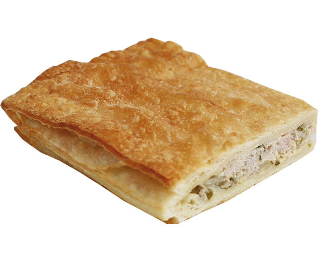 Pie “Nourishing with ham filling”